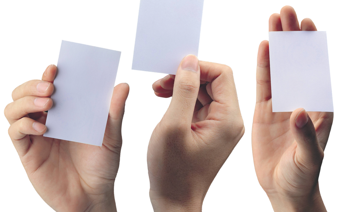 Errores típicos en el diseño e impresión de tarjetas de visita